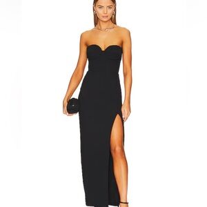 Nicholas black gown, formal black tie, worn once